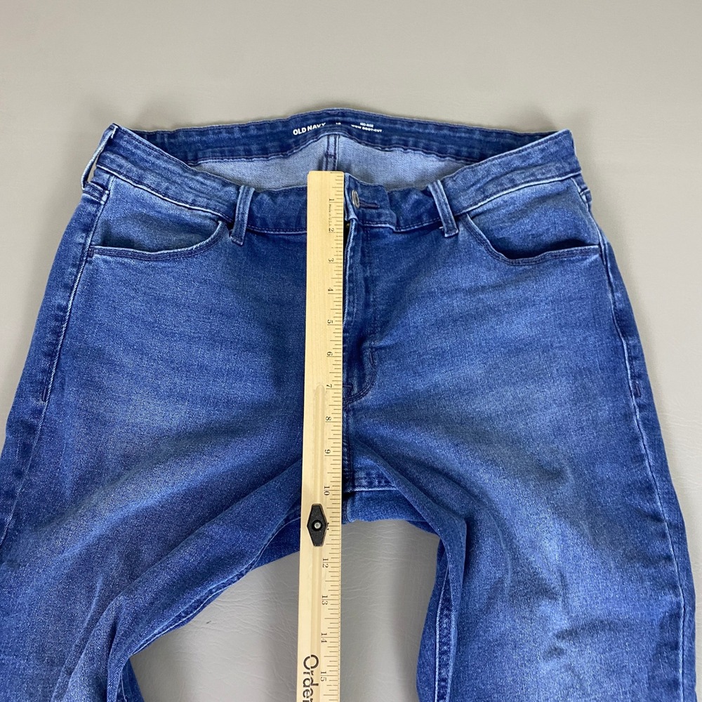 Old Navy Jeans Women's Size 16‎ Mid Rise Wow Bootcut Blue Medium Wash Denim - Picture 6 of 11